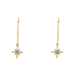 Pierre Lannier Bijoux Boucles D'Oreilles<Boucles oreilles Australe - BJ22A2211 Acier Doré