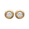 Maison de la Bijouterie Boucles D'Oreilles<Boucles oreilles solitaire plaqué or 2mm Y5ZZ5Z0Y