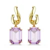 Swarovski Boucles D'Oreilles<Boucles oreilles Millenia 5694784 Plaqué or Violet