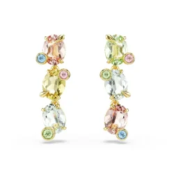 Swarovski Boucles D'Oreilles<Boucles oreilles Gema - 5714815 Plaqué or Multicolore