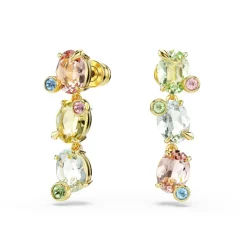 Swarovski Boucles D'Oreilles<Boucles oreilles Gema - 5714815 Plaqué or Multicolore