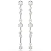 Swarovski Boucles D'Oreilles<Boucles oreilles Constella Bars - 5705614 Métal rhodié Argent