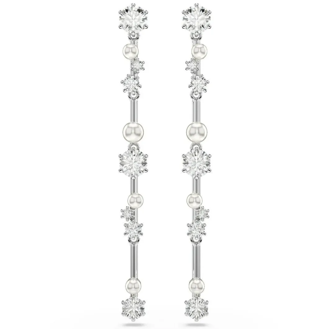 Swarovski Boucles D'Oreilles<Boucles oreilles Constella Bars - 5705614 Métal rhodié Argent