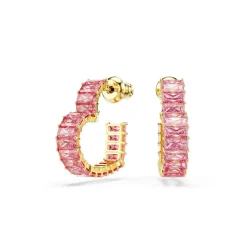 Swarovski Boucles D'Oreilles<Boucles oreilles Matrix Heart - 5706340 Plaqué or Rose