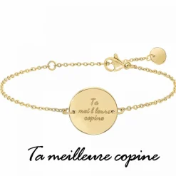 Athème Bracelets<Bracelet B2819-DORE Femme Doré