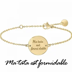 Athème Bracelets<Bracelet B2815-DORE Femme Doré