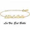 Athème Bracelets<Bracelet B2694-DORE-LAVIEESTBELLE Femme