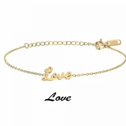 Athème Bracelets<Bracelet B2694-DORE-LOVE Femme