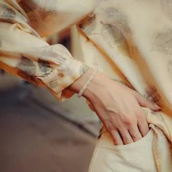 Sloya Bracelets<Bracelet Blima en pierres Jade blanche