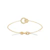 Maison de la Bijouterie Bracelets<Bracelet fantaisie maille forçat plaqué or UW33V3ZV