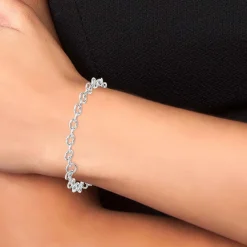 Angèle M Bijoux Bracelets<Bracelet Femme B2375-ARGENT - Angèle M
