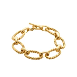 Maison de la Bijouterie Bracelets<Bracelet femme chaine plaqué or UYZWU3ZU