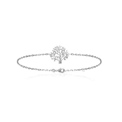 Maison de la Bijouterie Bracelets<Bracelet Femme fantaisie arbre de vie Argent WYZ434ZV