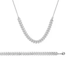 Maison de la Bijouterie Bracelets<Bracelet Femme fantaisie épi Argent WU0U0UZV