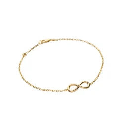 Maison de la Bijouterie Bracelets<Bracelet Femme infinity plaqué or UYZYU3ZV