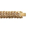 Maison de la Bijouterie Bracelets<Bracelet femme maille américaine plaqué or - YZYYY0ZU