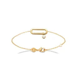 Maison de la Bijouterie Bracelets<Bracelet Femme Sensimio UW344ZZV Plaqué or