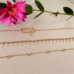 Maison de la Bijouterie Bracelets<Bracelet Femme Sensimio UW344ZZV Plaqué or