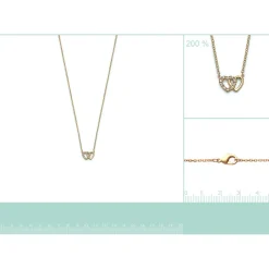 Maison de la Bijouterie Collier Et Pendentif<Bracelet Femme Sensimio UWVZ004Y Plaqué or