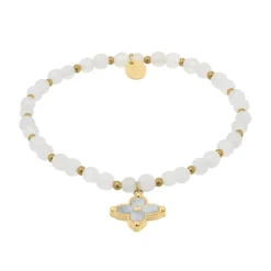 Pierre Lannier Bijoux Bracelets<Bracelet Femme Rubya - BJ23A1211 Acier Doré