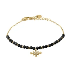 Pierre Lannier Bijoux Bracelets<Bracelet Femme Antharea - BJ25A5231 Acier Doré