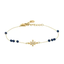 Pierre Lannier Bijoux Bracelets<Bracelet Femme Antharea - BJ25A1261 Acier Doré