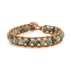Sloya Bracelets<Bracelet Femme Labradorite et cuir