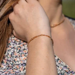 Sloya Bracelets<Bracelet Femme Paloma pierres de Soleil Orange