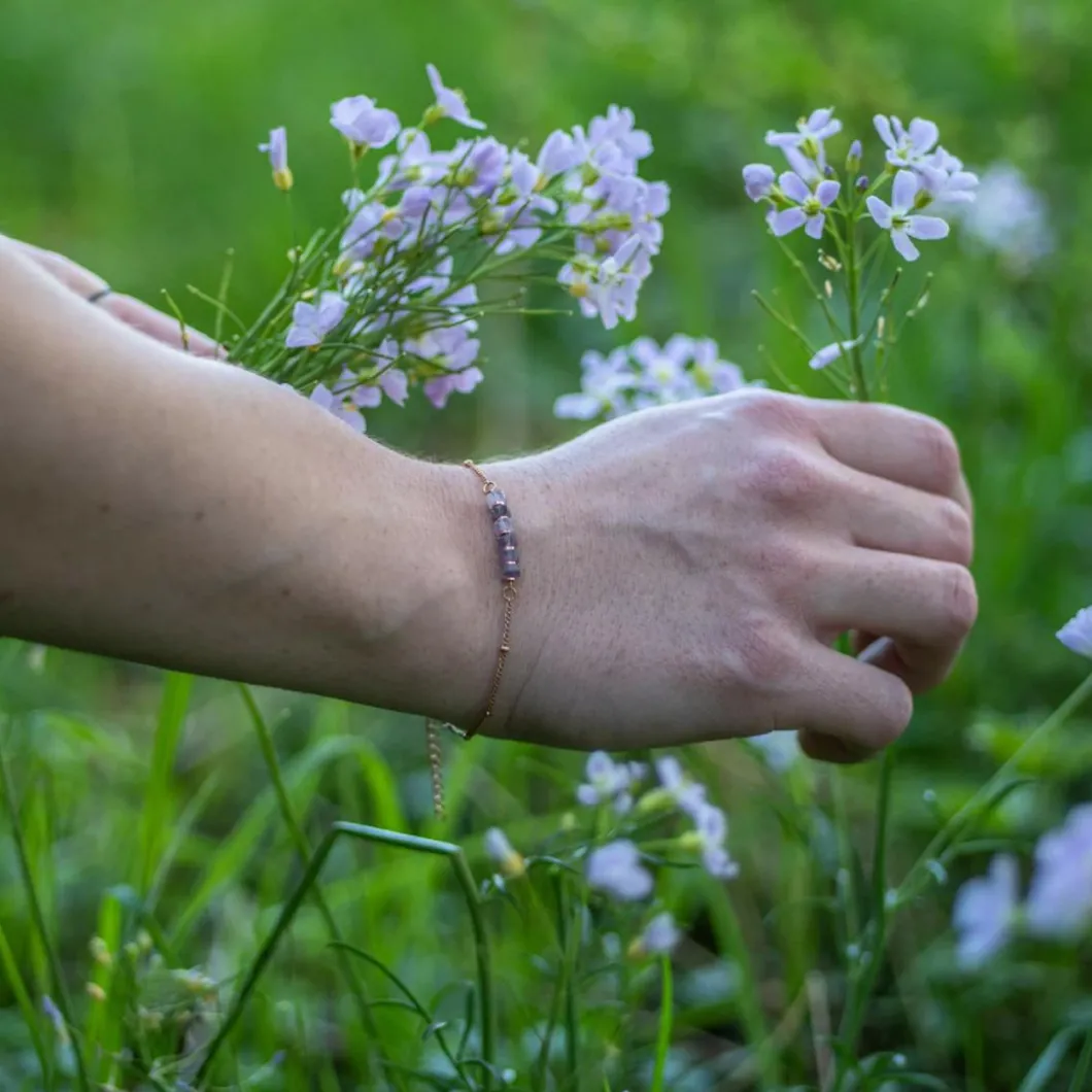 Sloya Bracelets<Bracelet Femme Piana Améthyste Violet