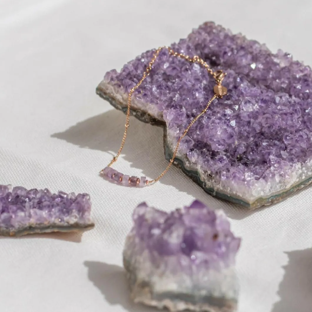 Sloya Bracelets<Bracelet Femme Piana Améthyste Violet