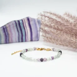 Sloya Bracelets<Bracelet Femme Serena en pierres Fluorite