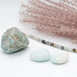 Sloya Bracelets<Bracelet Femme Serena en pierres Amazonite Blanc
