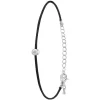 So Charm Bijoux Bracelets<Bracelet Femme So Charm - BD3183-NOIR-DIAMANT - Bracelet Mode Noir