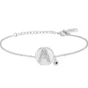 So Charm Bijoux Bracelets<Bracelet Femme So Charm - BD2693-ARGENT-A-DIAMANT - Bracelet Argenté Lettre