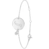 So Charm Bijoux Bracelets<Bracelet Femme So Charm - BD2281-ARGENT-J-DIAMANT - Bracelet Initial Argenté