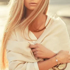 So Charm Bijoux Bracelets<Bracelet Femme So Charm - B4275-DORE-QUARTZ - Bracelet Mode Doré Rose