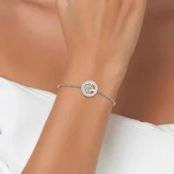 So Charm Bijoux Bracelets<Bracelet Femme So Charm - B2389 Métal Argent