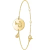 So Charm Bijoux Bracelets<Bracelet Femme So Charm - BD2281-DORE-P-DIAMANT - Bracelet Initial Doré