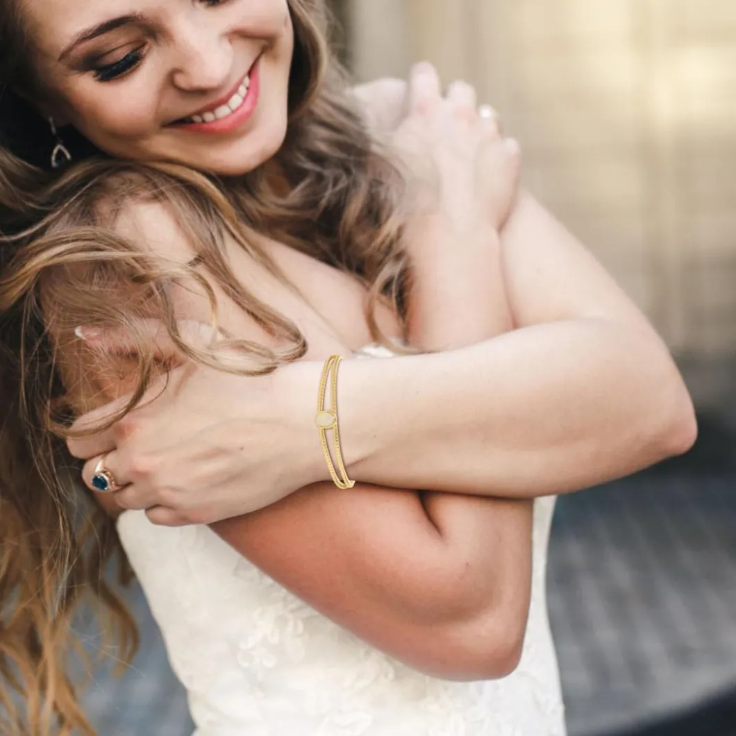 So Charm Bijoux Bracelets<Bracelet Femme So Charm - B4237- - Bracelet Mode Doré Rose