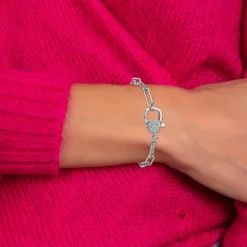 So Charm Bijoux Bracelets<Bracelet Femme So Charm - B3045-ARGENT - Bracelet Mode Argenté