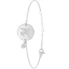 So Charm Bijoux Bracelets<Bracelet Femme So Charm - BD2281-ARGENT-M-DIAMANT - Bracelet Initial Argenté