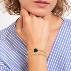 So Charm Bijoux Bracelets<Bracelet Femme So Charm - B3293-DORE - Bracelet Mode Doré