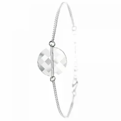 So Charm Bijoux Bracelets<Bracelet Femme So Charm - BS002-SB048-CRYS Métal Argent