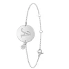 So Charm Bijoux Bracelets<Bracelet Femme So Charm - BD2281-ARGENT-A-DIAMANT - Bracelet Initial Argenté