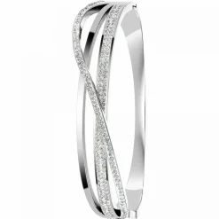 So Charm Bijoux Bracelets<Bracelet Femme So Charm - B2129-ARGENT Acier Argent
