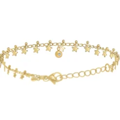 So Charm Bijoux Bracelets<Bracelet Femme So Charm - BD3100-DORE-DIAMANT - Bracelet Mode Doré