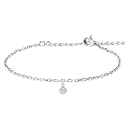 So Charm Bijoux Bracelets<Bracelet Femme So Charm - BD2383-ARGENT-DIAMANT - Bracelet Mode Argenté
