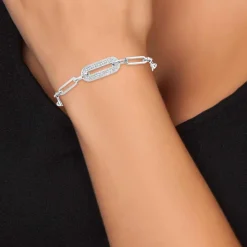 So Charm Bijoux Bracelets<Bracelet Femme So Charm - B2462 Acier Argent