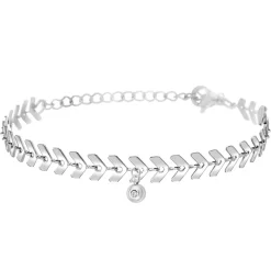 So Charm Bijoux Bracelets<Bracelet Femme So Charm - BD2882-ARGENT-DIAMANT - Bracelet Mode Argenté