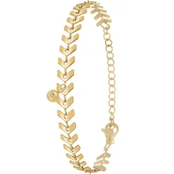 So Charm Bijoux Bracelets<Bracelet Femme So Charm - BD2882-DORE-DIAMANT - Bracelet Mode Doré